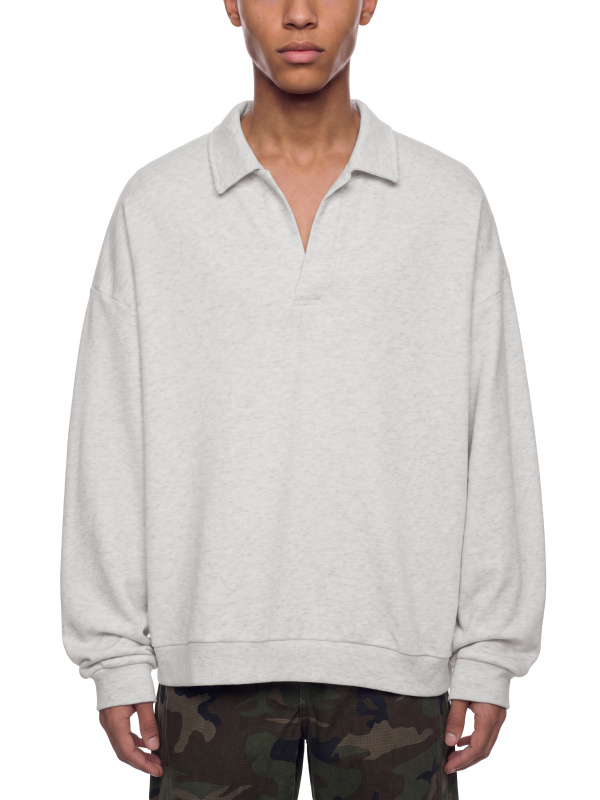 Unisex Oversized Collared Sweatshirt