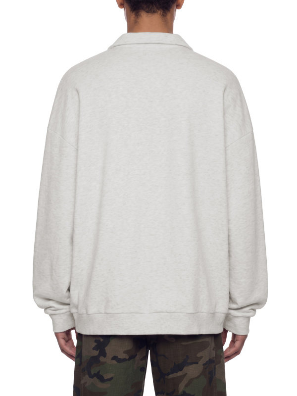 Unisex Oversized Collared Sweatshirt