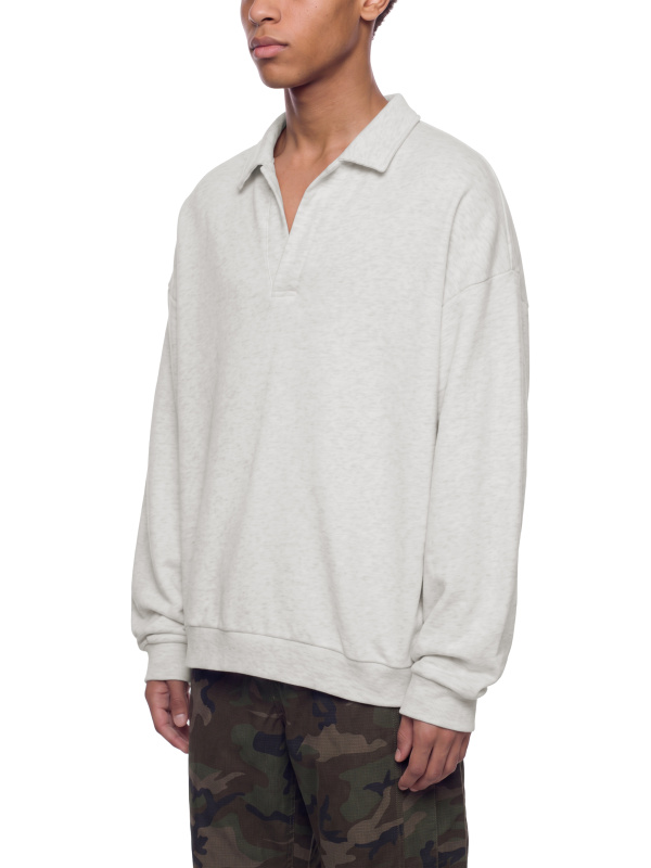 Unisex Oversized Collared Sweatshirt