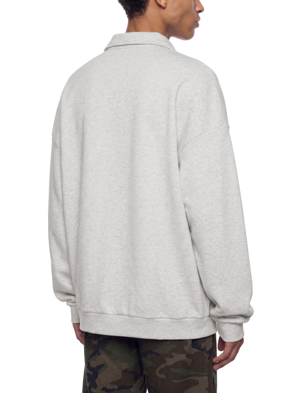 Unisex Oversized Collared Sweatshirt