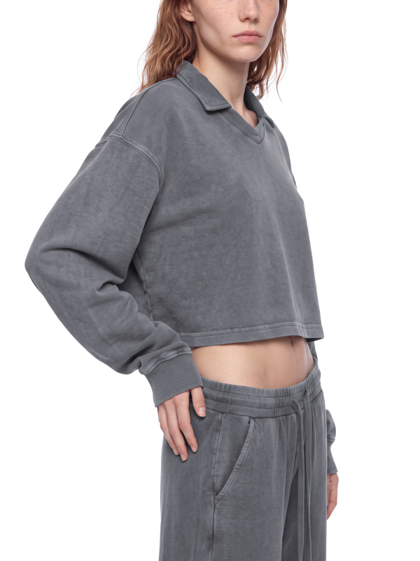 Women’s Vintage Wash Crop Sweatshirt