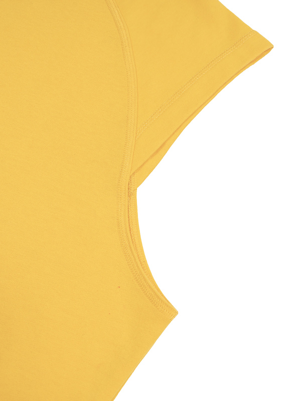 Men’s Boxy Raw Hem Tank Top