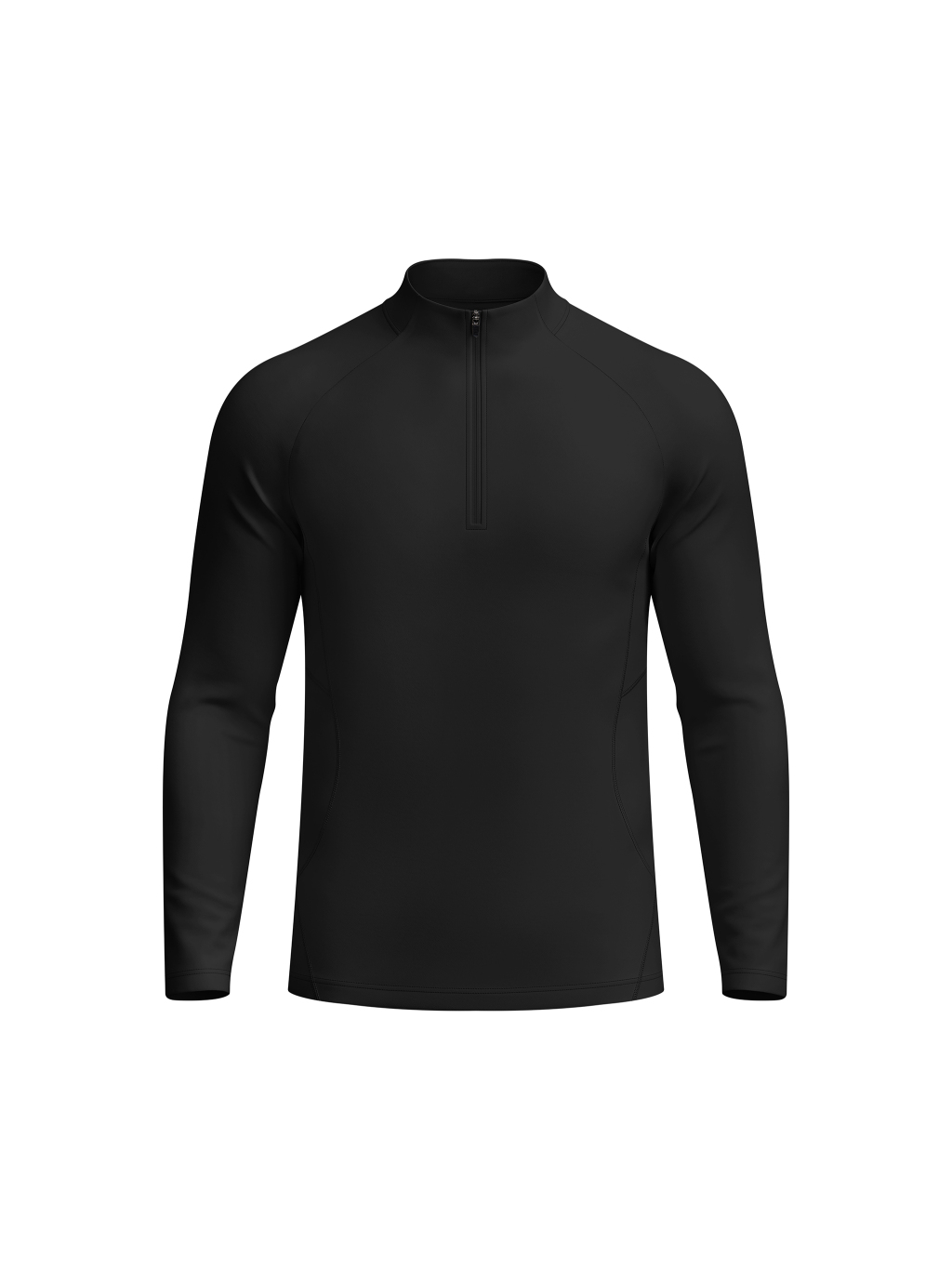 Men's Quarter-Zip Raglan Training T-Shirt - Main Image