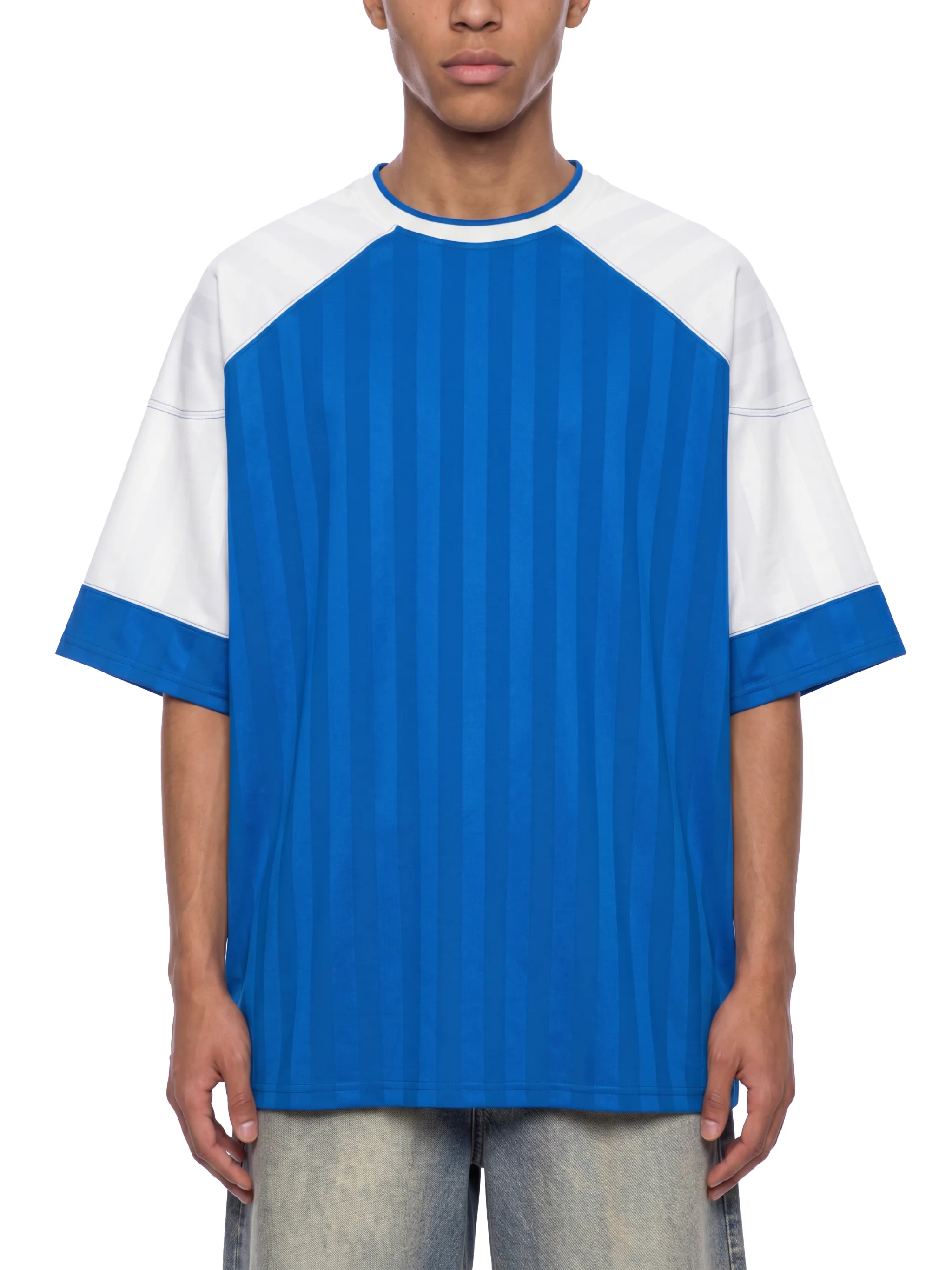 Unisex Striped Raglan Jersey