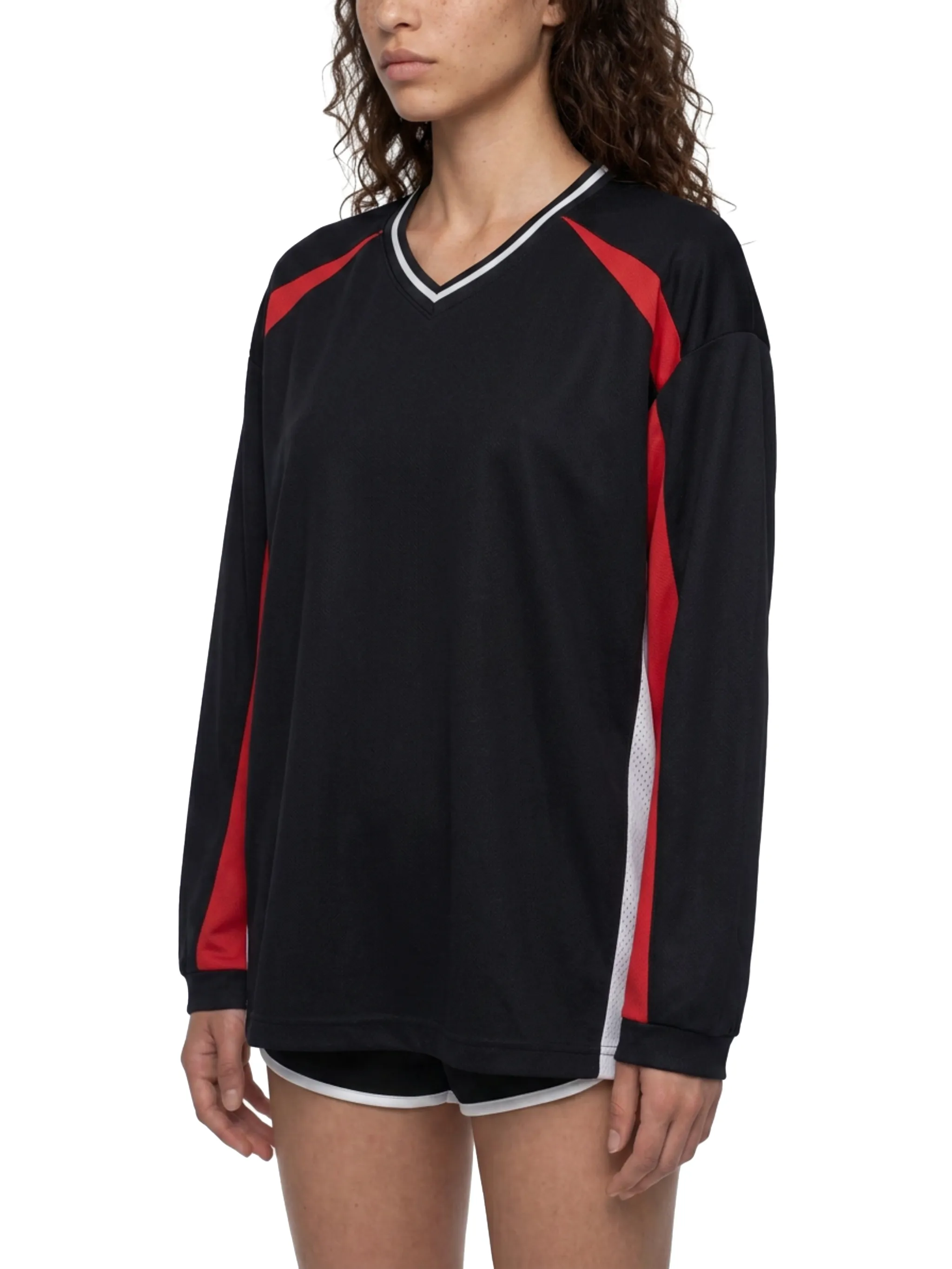 Unisex Color Block Long Sleeve Jersey