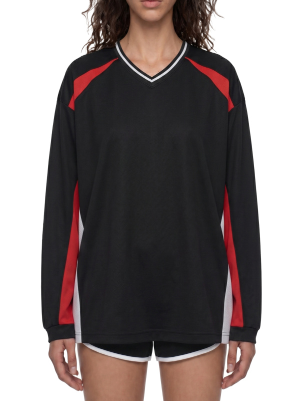 Unisex Color Block Long Sleeve Jersey
