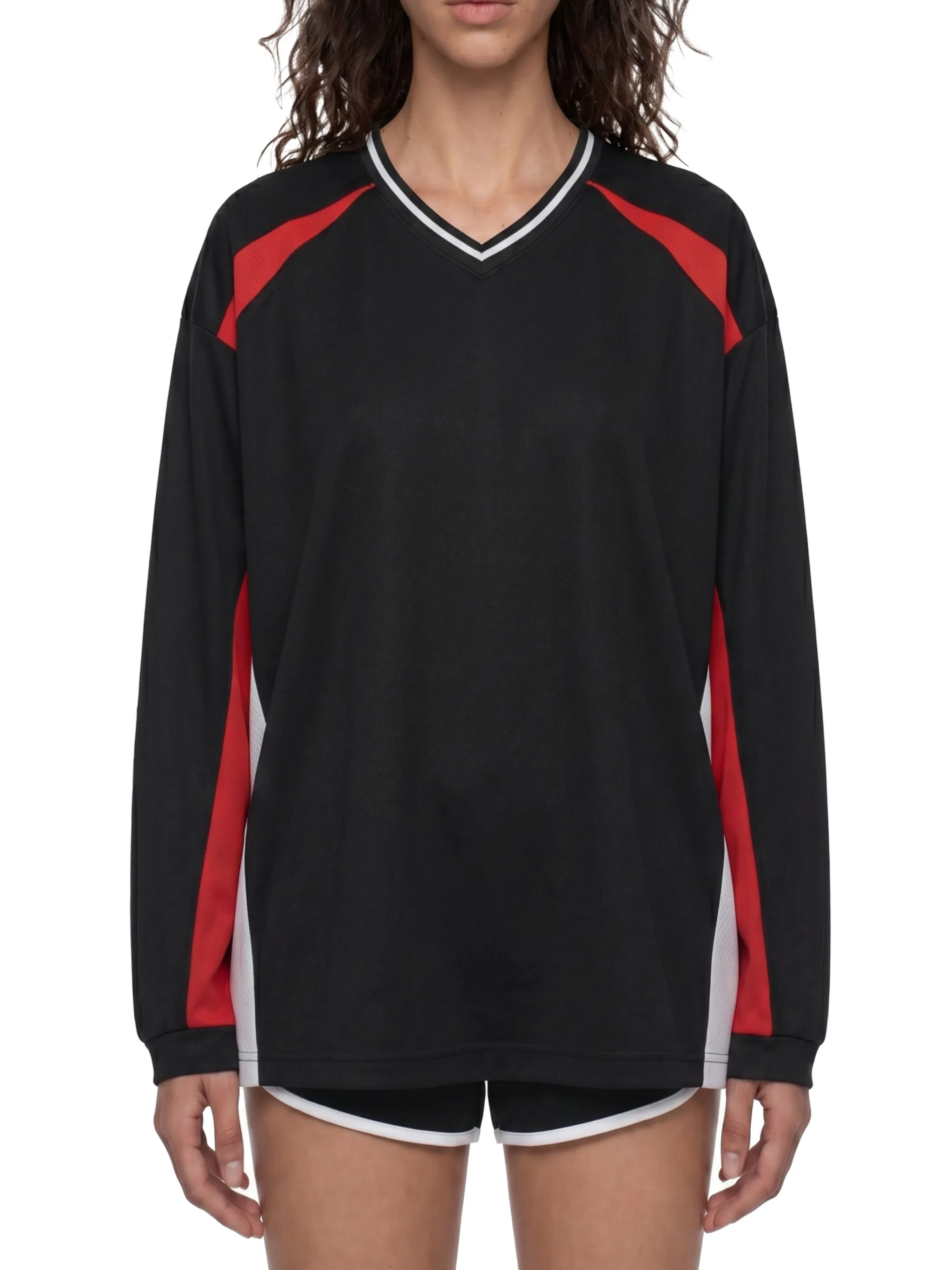 Unisex Color Block Long Sleeve Jersey