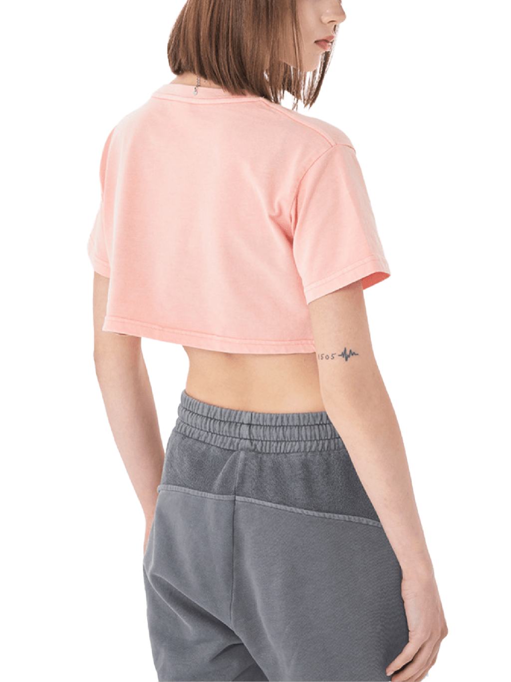 Snow Washed Crop Top – Vintage Streetwear | Tapstitch-5