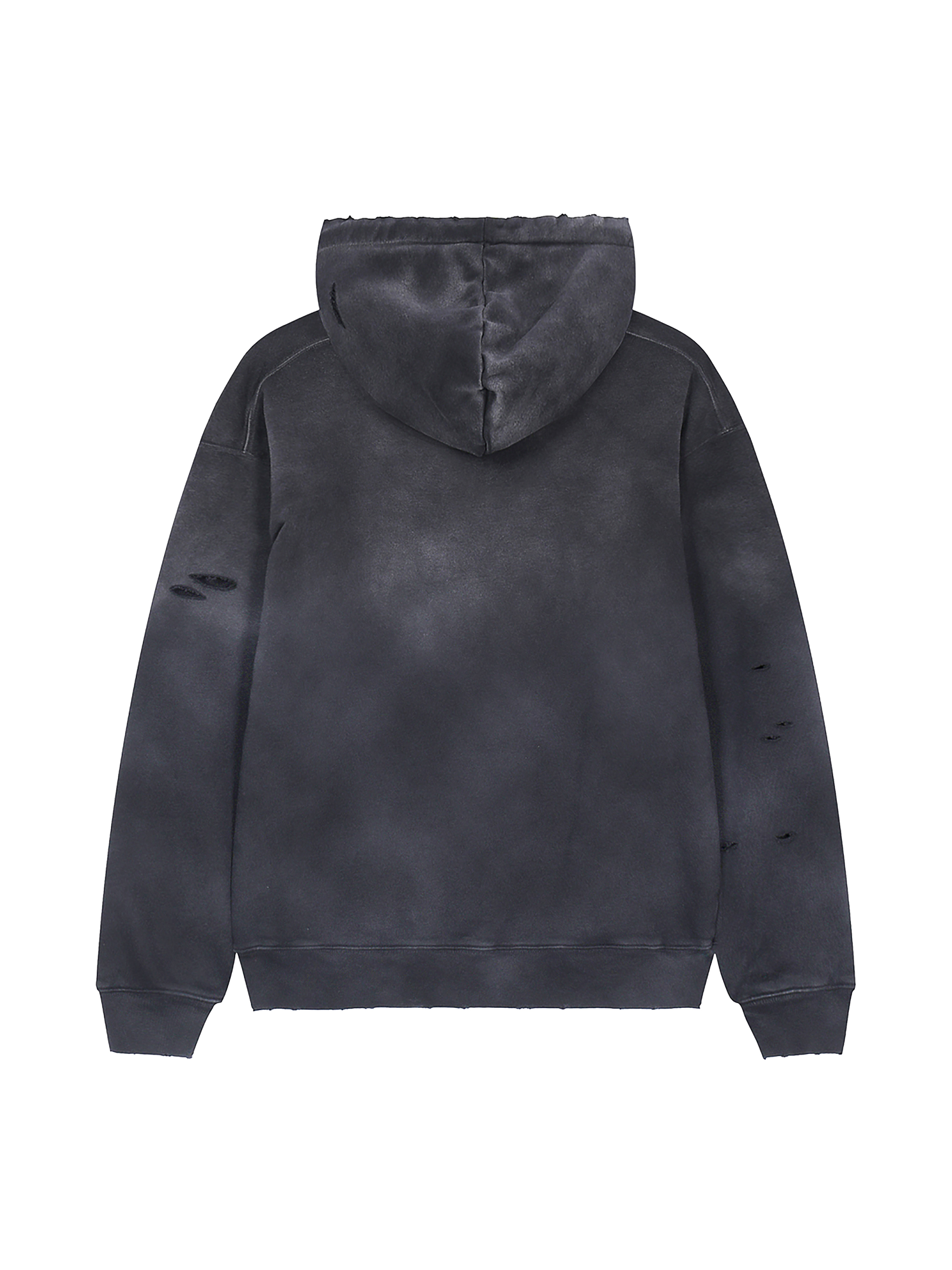 トップス vintage APE black fade sweat dy A BATHING APE® Destroyed College Relaxed Fit Layered