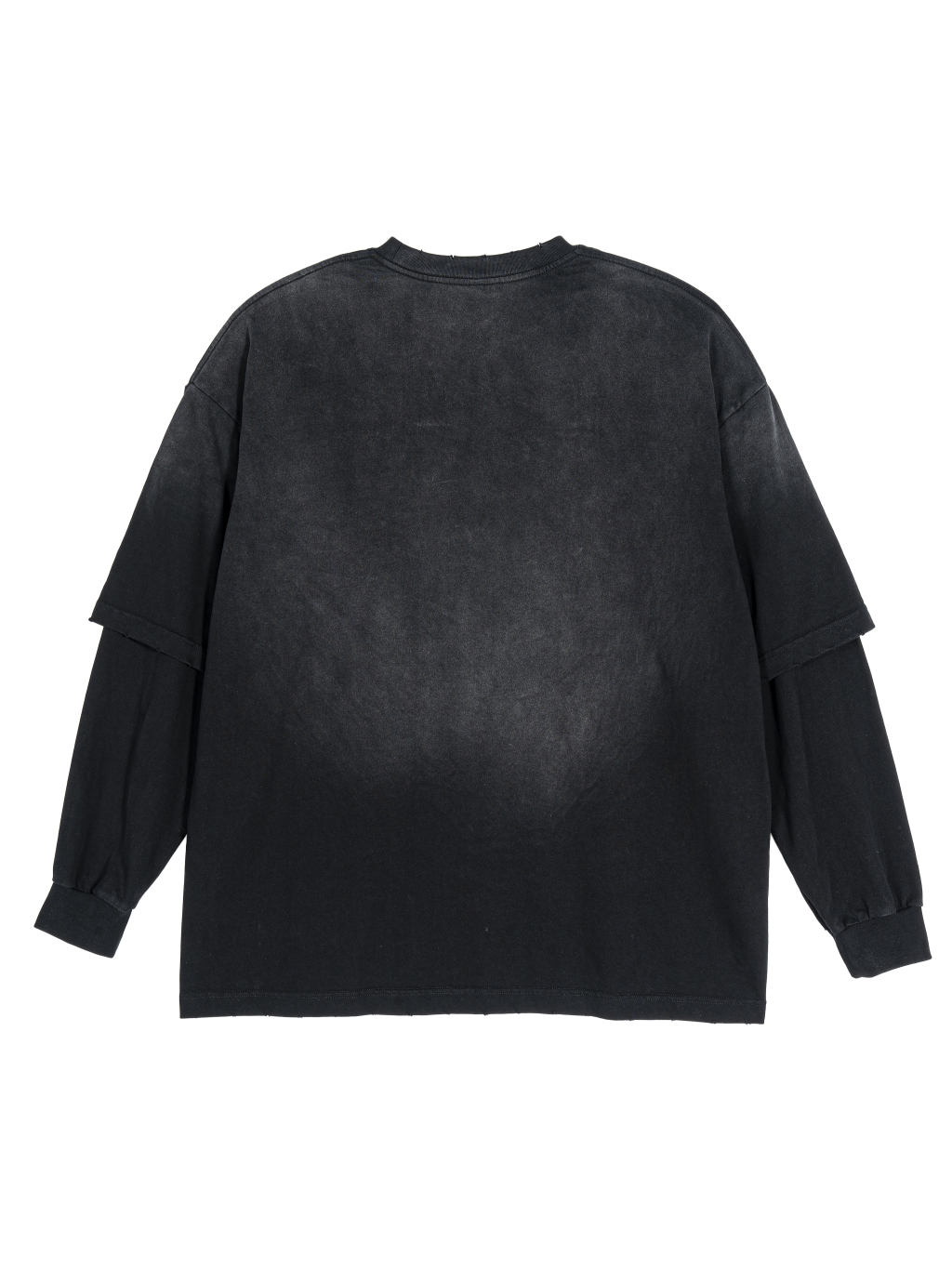Sunfade Frayed Layered T-Shirt – Vintage Streetwear | Tapstitch-2