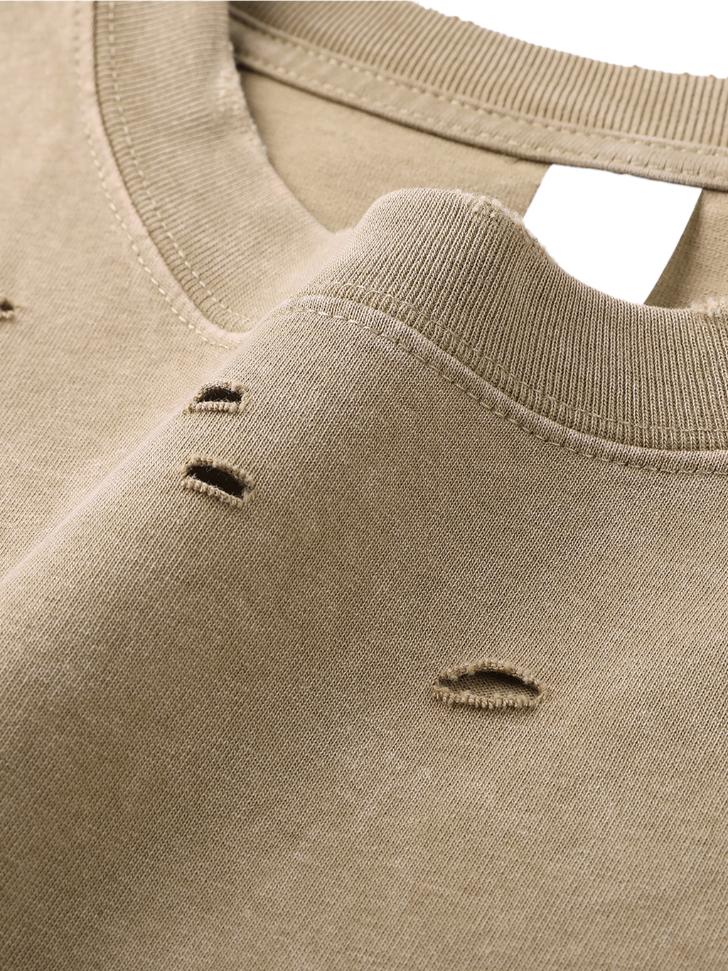 Snow Washed Hand-Frayed T-Shirt – Vintage Streetwear | Tapstitch-14