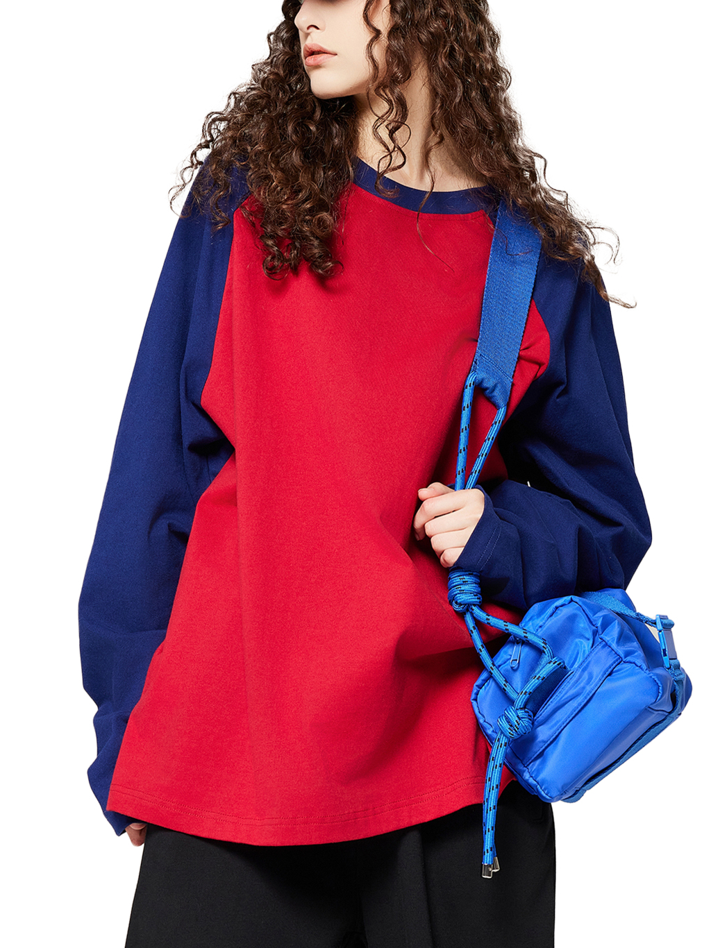 Color-Blocked Raglan Long Sleeve T-Shirt – Essential Streetwear | Tapstitch-10
