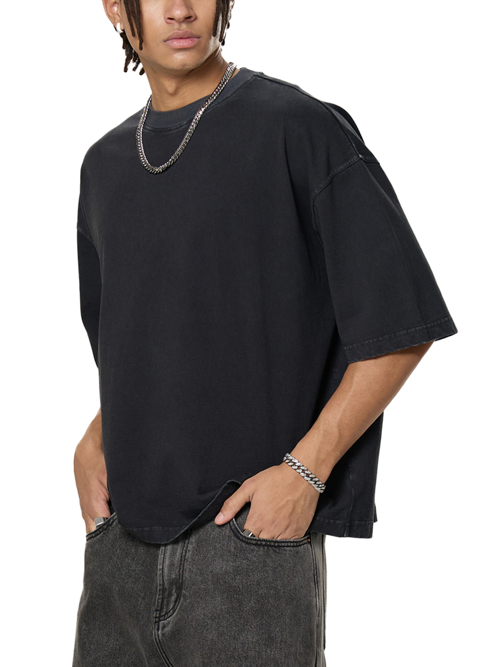 Vintage Washed Boxy T-Shirt – Vintage Streetwear | Tapstitch-6