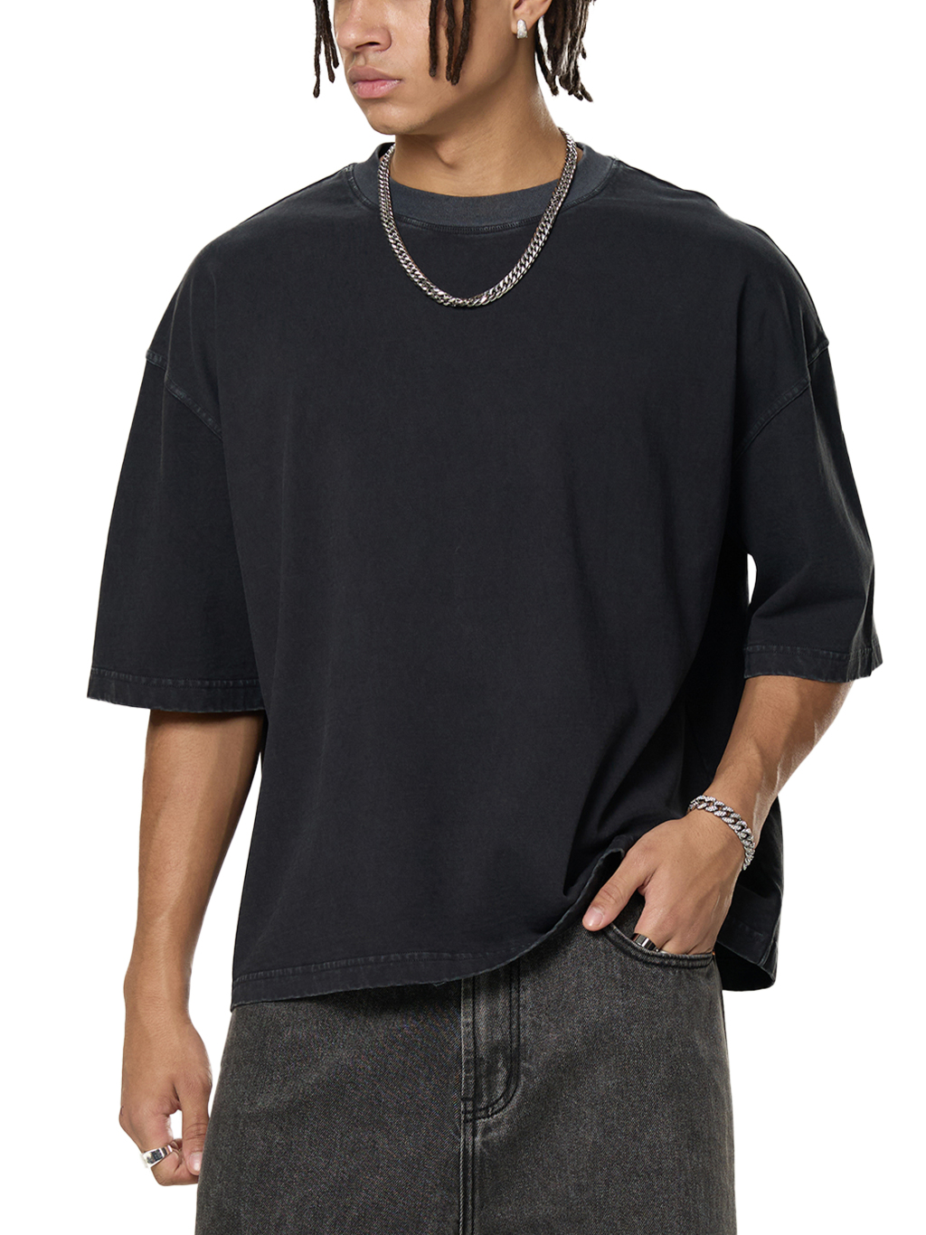 Vintage Washed Boxy T-Shirt – Vintage Streetwear | Tapstitch-5