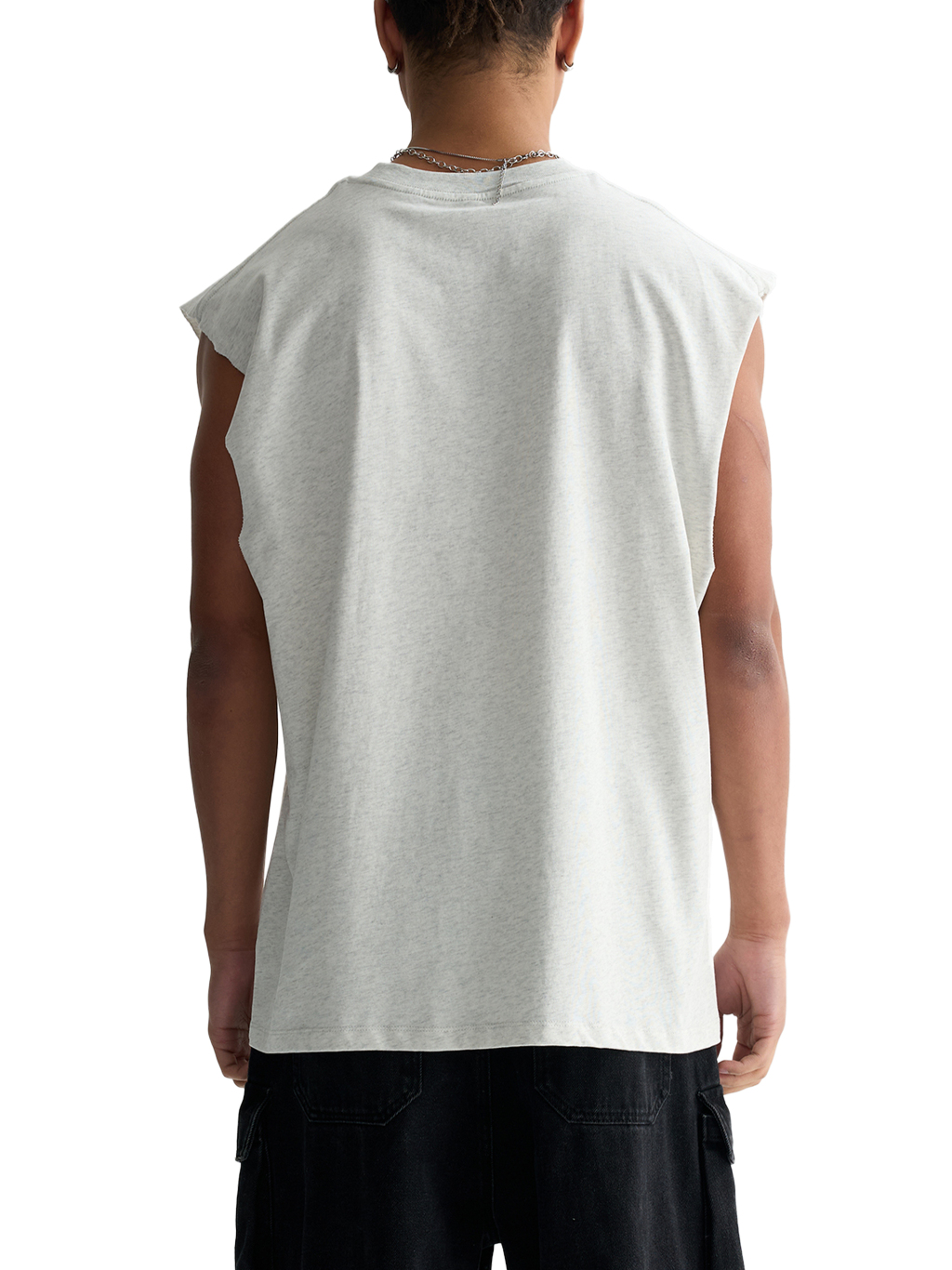 Raw-Edge Cotton Tank Top – Vintage Streetwear | Tapstitch-5