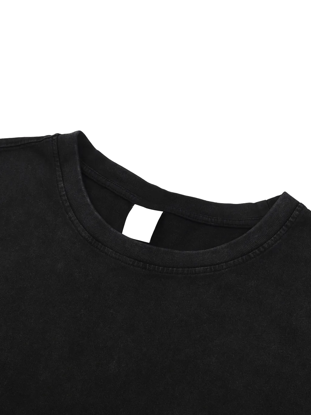 Snow Washed Raw-Hem Tank Top