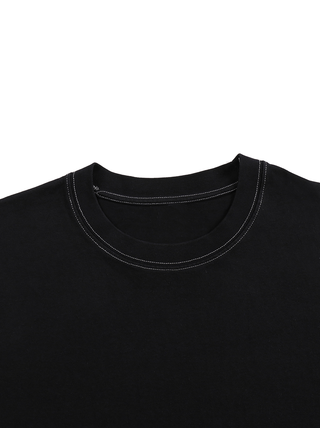 Contrast-Stitched Cotton T-Shirt – Essential Streetwear | Tapstitch-3