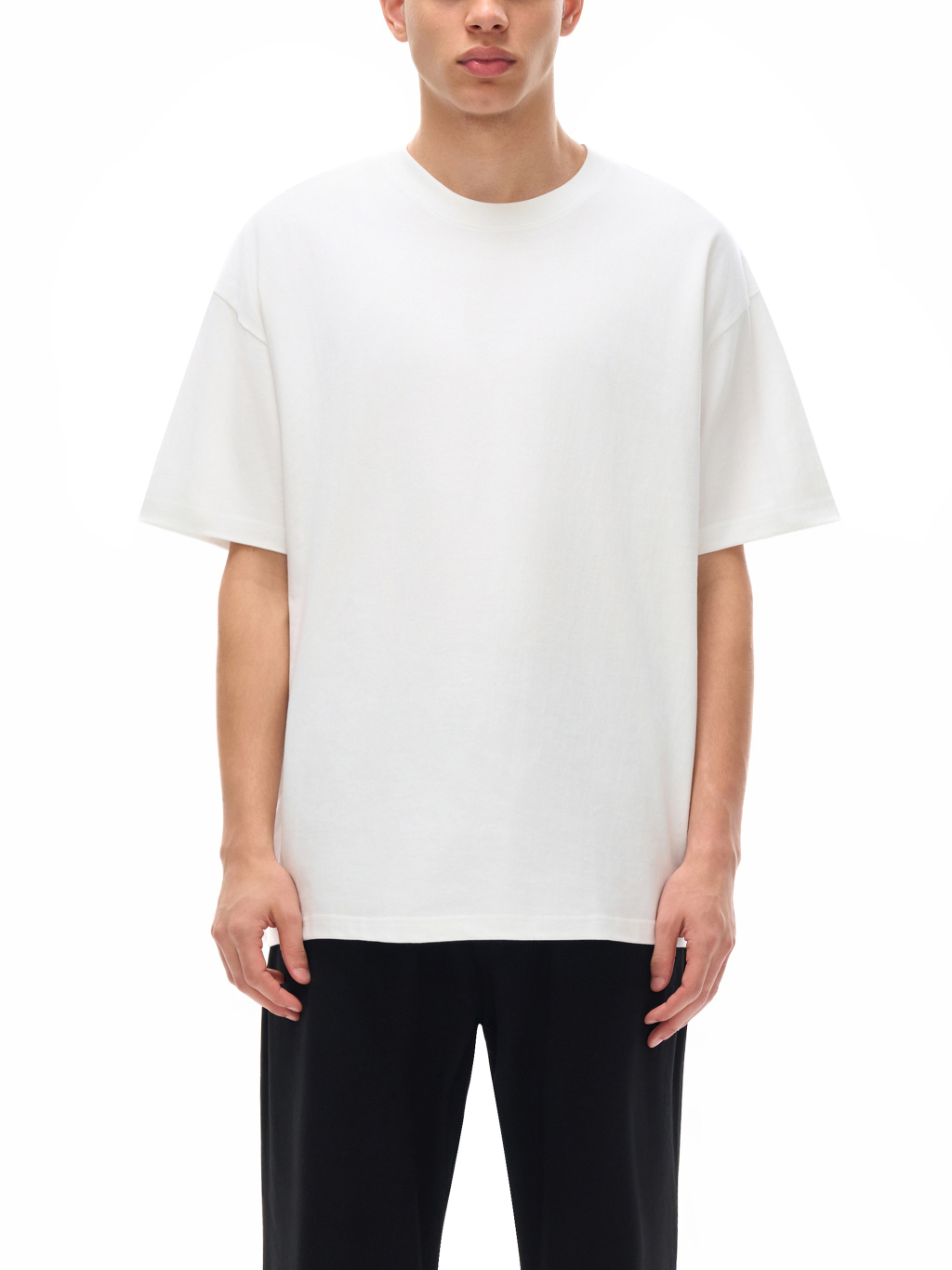 Oversized Cotton T-Shirt – Custom Basics | Tapstitch-3