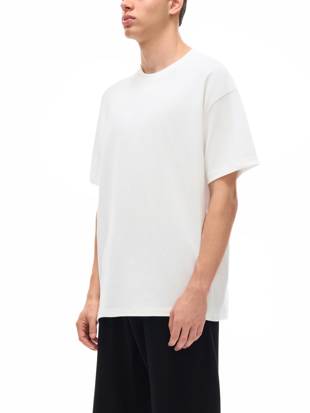 Oversized Cotton T-Shirt – Custom Basics | Tapstitch-4