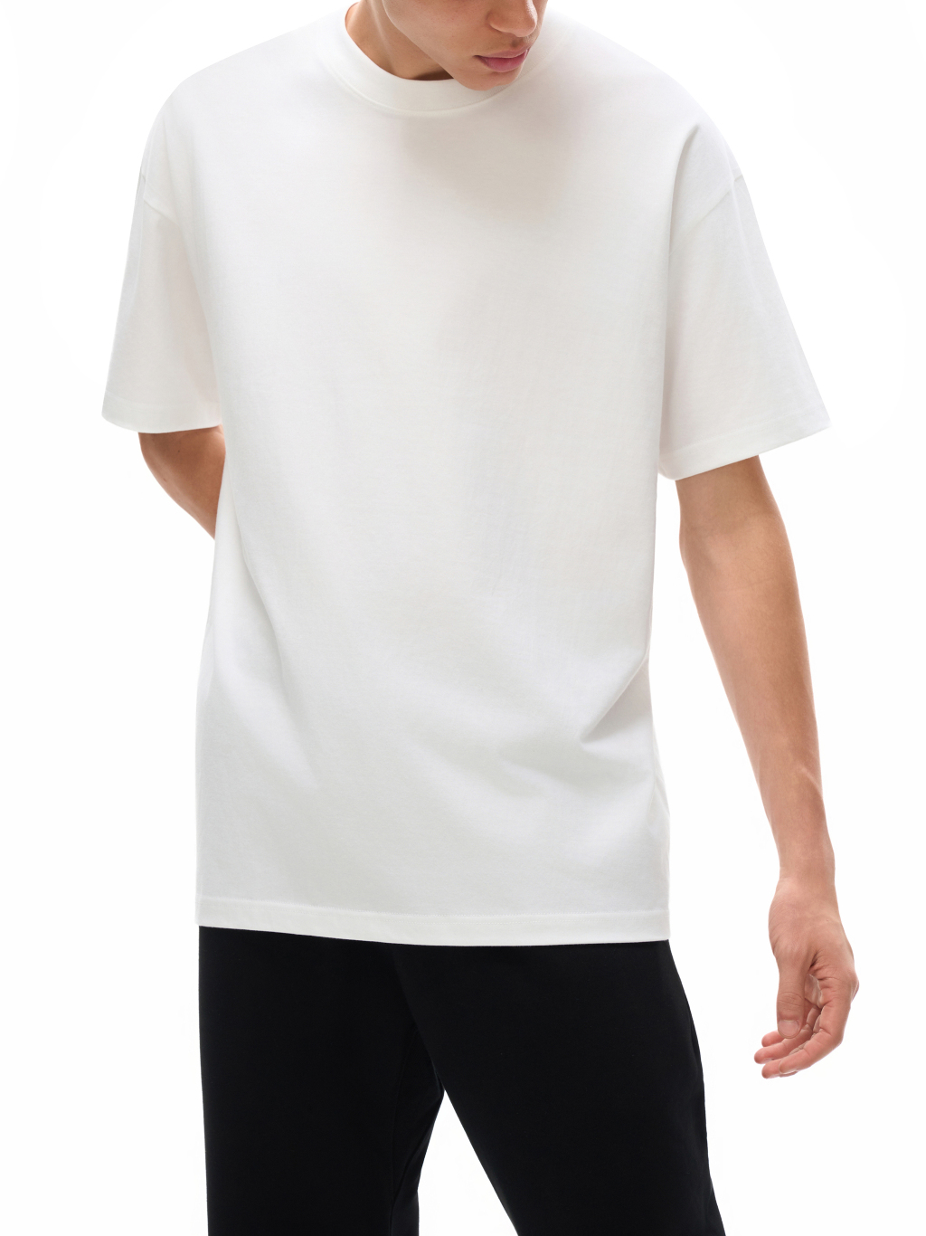 Oversized Cotton T-Shirt – Custom Basics | Tapstitch-7