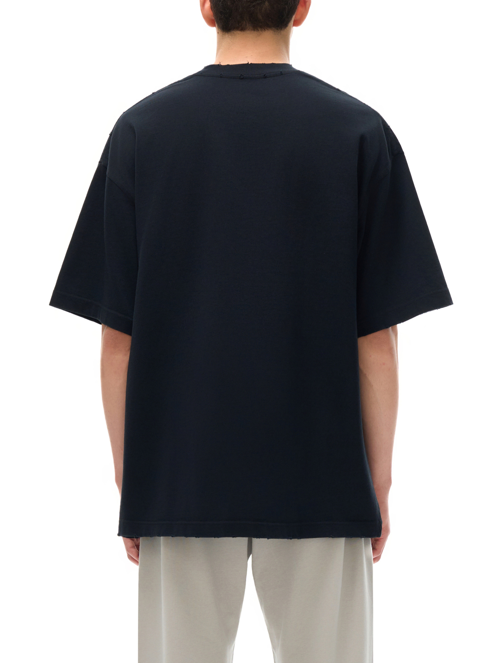 Hand-Frayed Heavyweight T-Shirt – Vintage Streetwear | Tapstitch-5