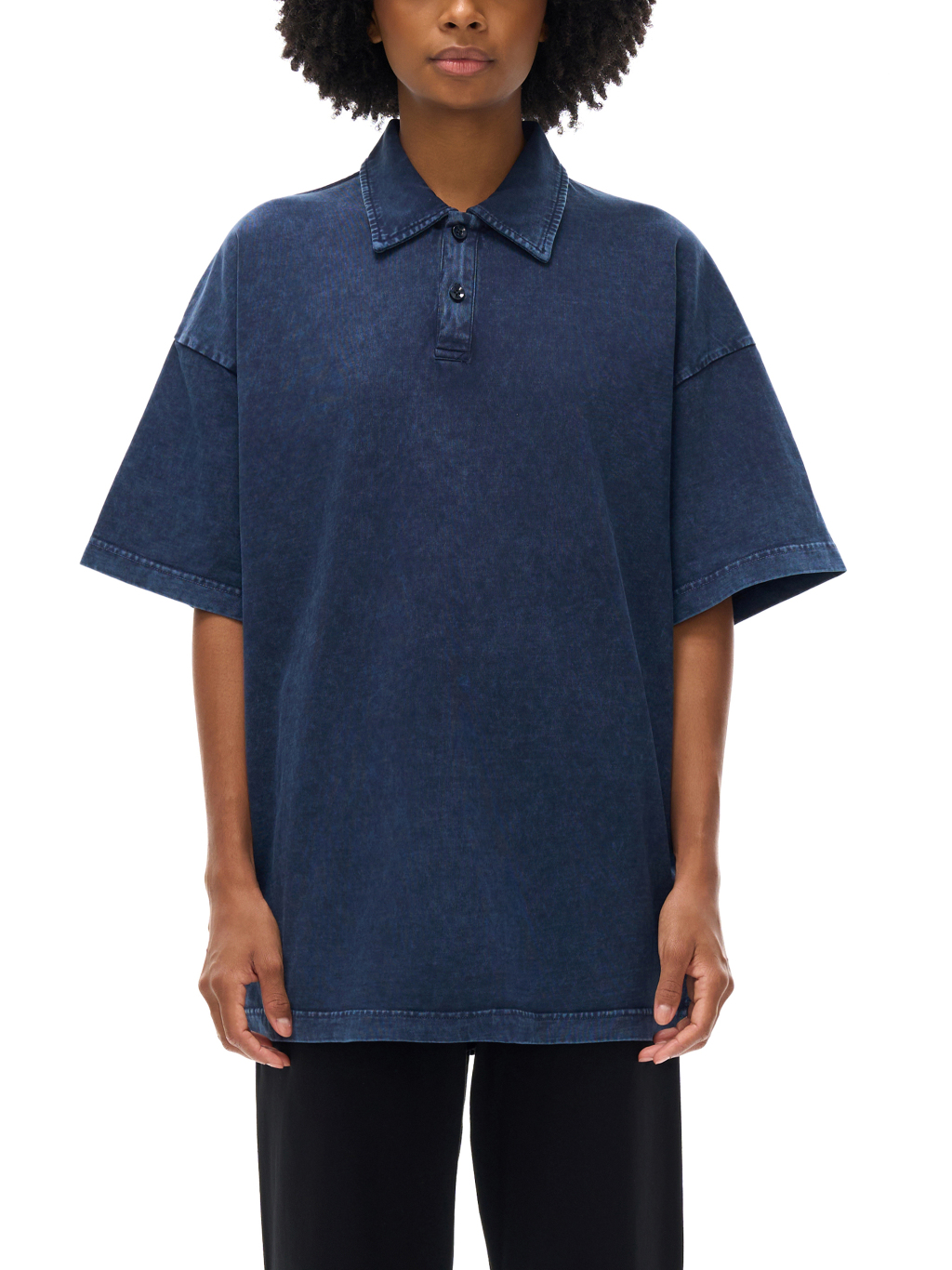 Snow Washed Polo T-Shirt – Vintage Streetwear | Tapstitch-8
