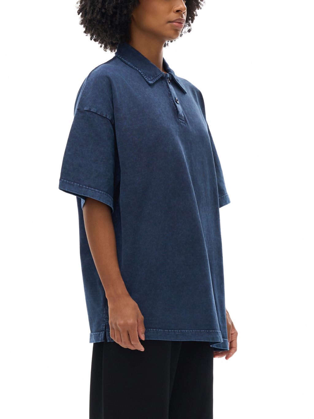 Snow Washed Polo T-Shirt – Vintage Streetwear | Tapstitch-9