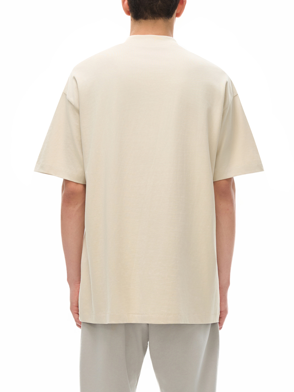 Drop Shoulder Cotton T-Shirt – Custom Basics | Tapstitch-6
