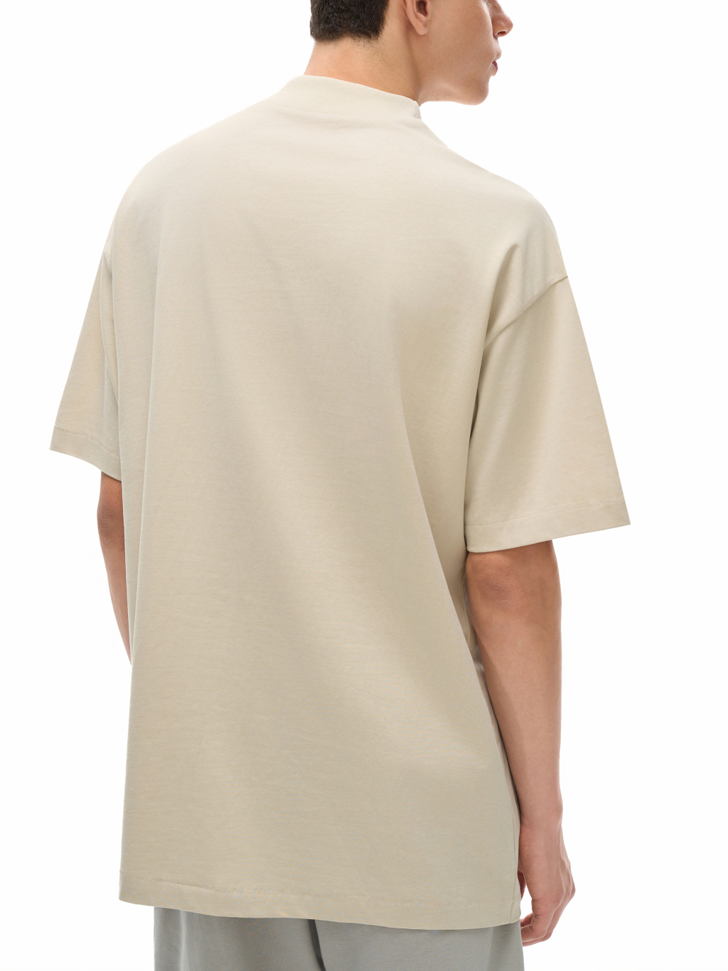 Drop Shoulder Cotton T-Shirt – Custom Basics | Tapstitch-5