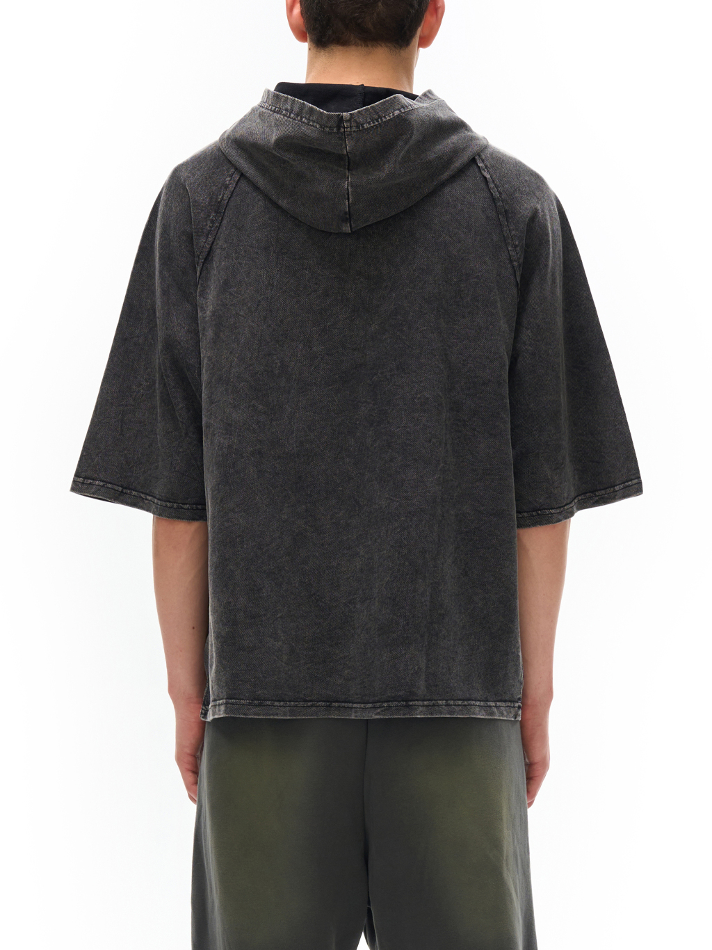 Snow Washed Hooded T-Shirt – Vintage Streetwear | Tapstitch-6