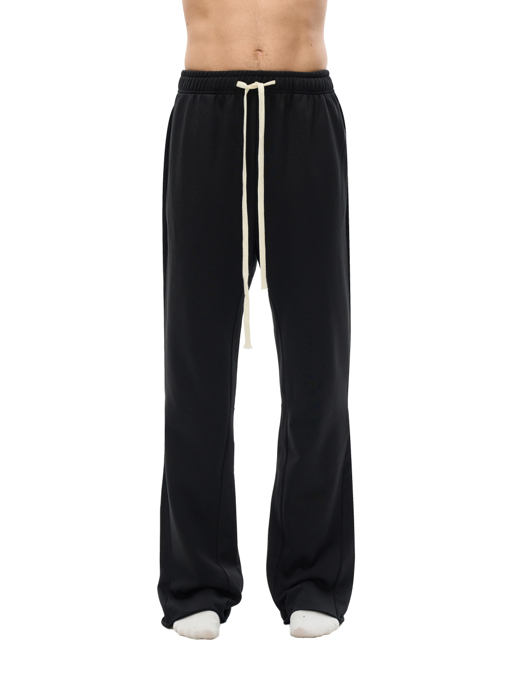 Flared Cotton Sweatpants – Essential Streetwear | Tapstitch-3