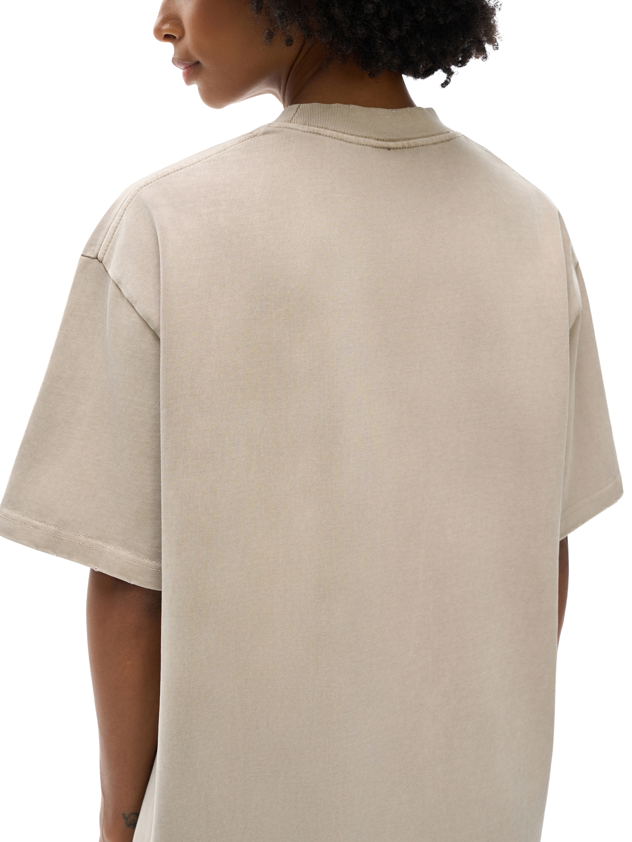 Heavyweight Vintage Washed Frayed T-Shirt – Vintage Streetwear