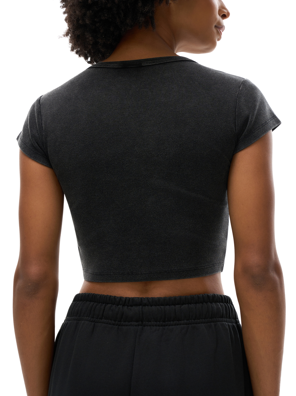 Snow Washed Crop Top – Vintage Streetwear | Tapstitch-6