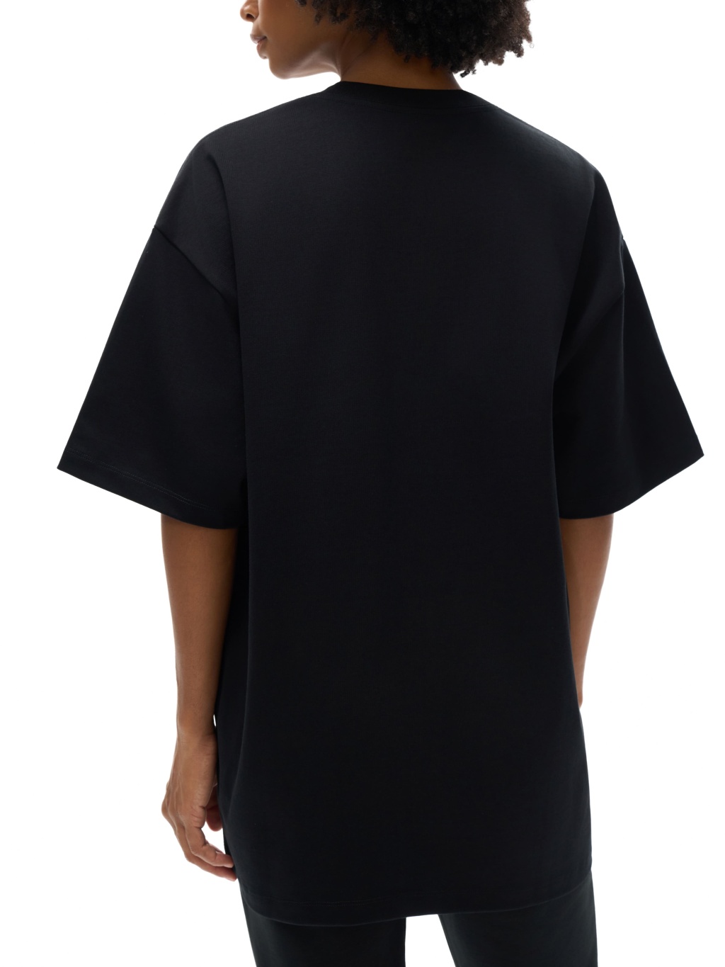 Streetwear Unisex 425g Heavyweight Solid Color Drop-shoulder Loose T Shirt | HugePOD-6
