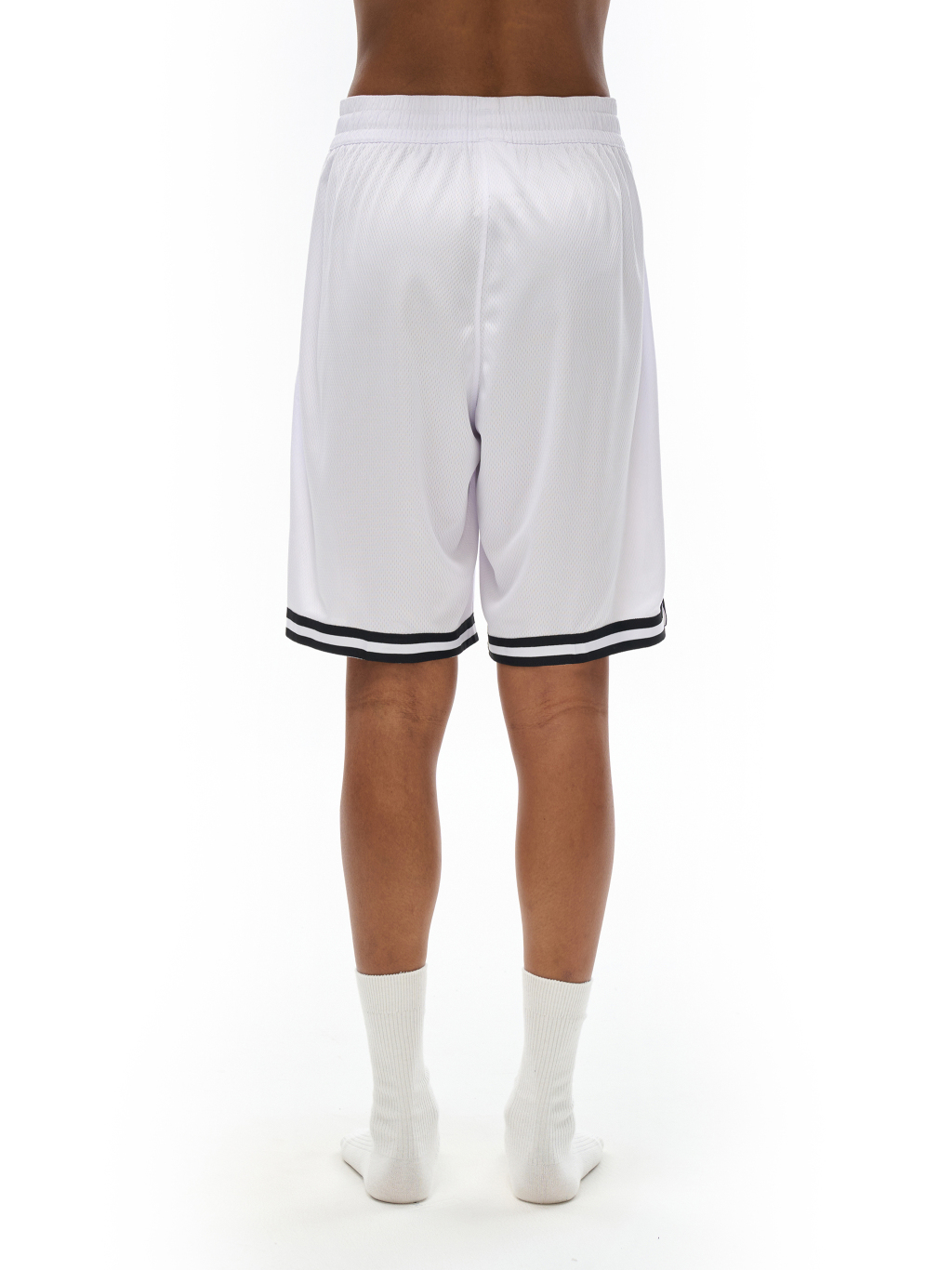 Stripe Trim Basketball Shorts – Custom Basics | Tapstitch-10