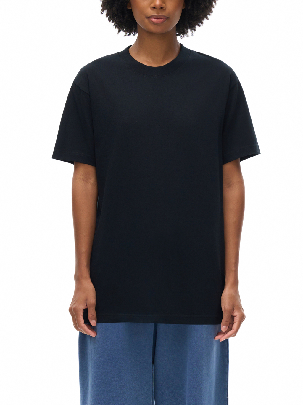 Oversized Cotton T-Shirt – Custom Basics | Tapstitch-8