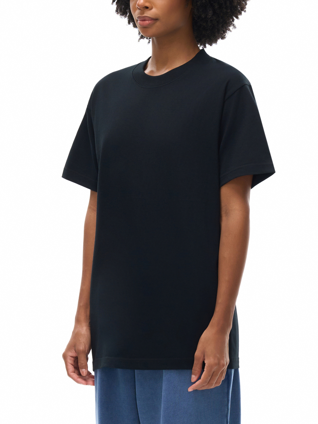 Oversized Cotton T-Shirt – Custom Basics | Tapstitch-9