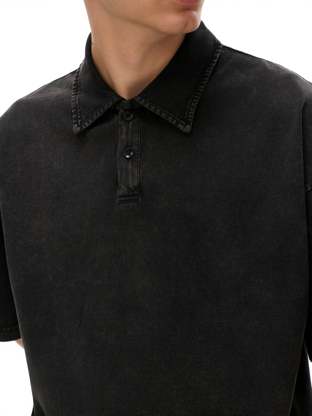 Snow Washed Polo T-Shirt – Vintage Streetwear | Tapstitch-7