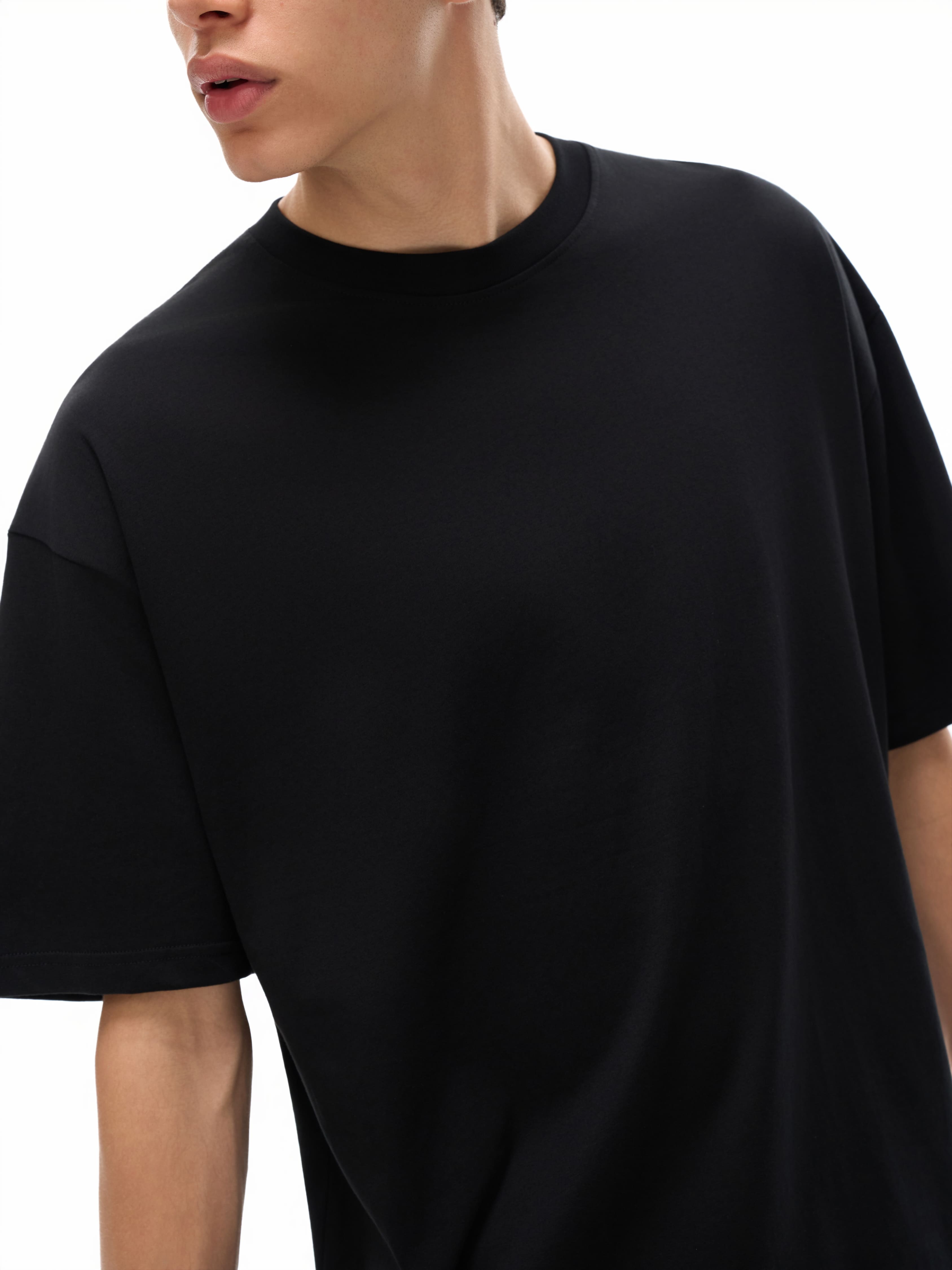 Oversized Drop Shoulder T-Shirt #R00131 | TAPSTITCH