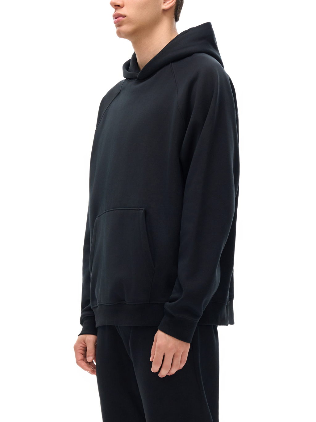 Raglan Sleeve Fleece Hoodie – Essential Streetwear | Tapstitch-4