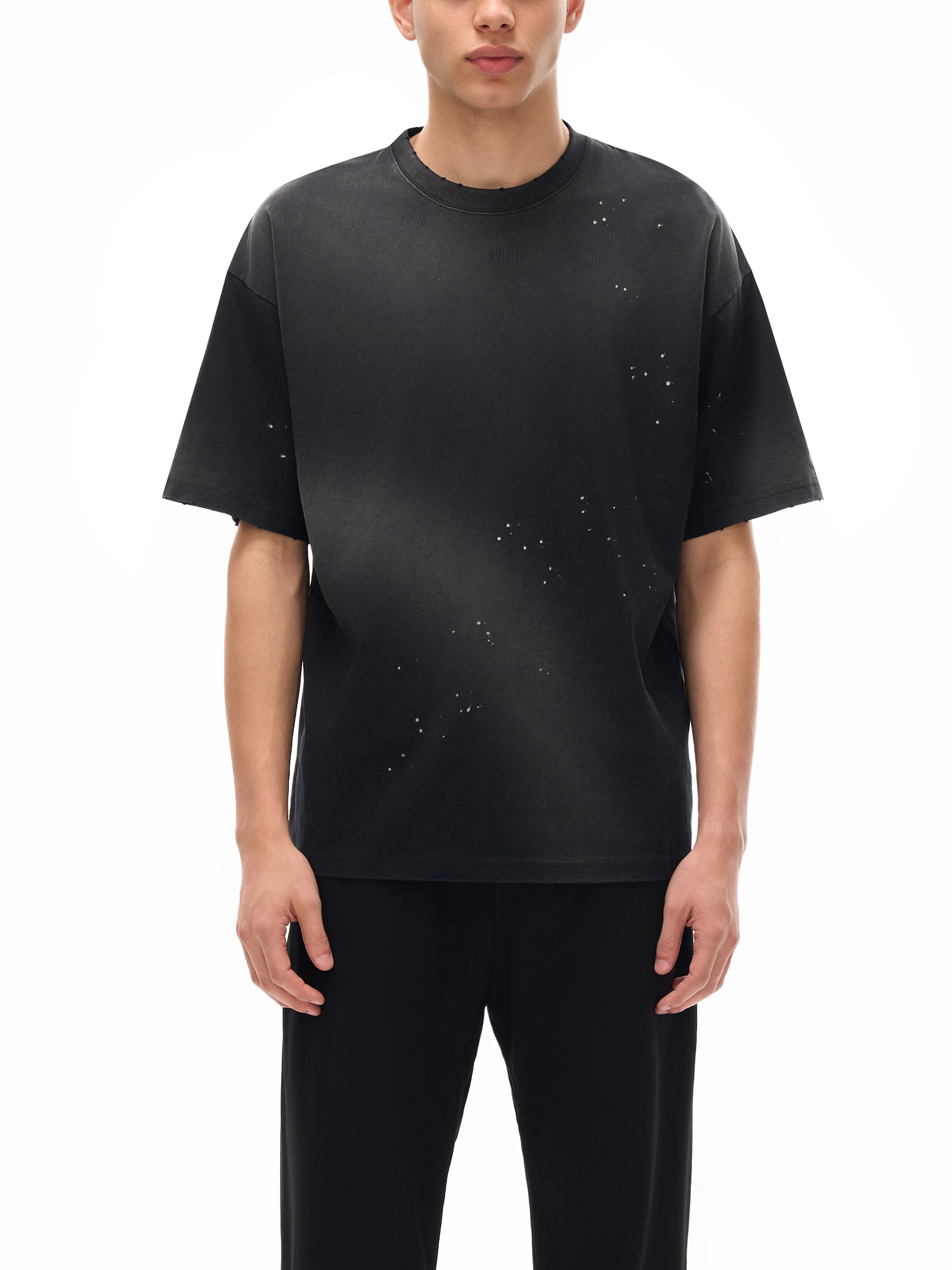 Sunfade Paint Splatter Hand-Frayed T-Shirt – Vintage