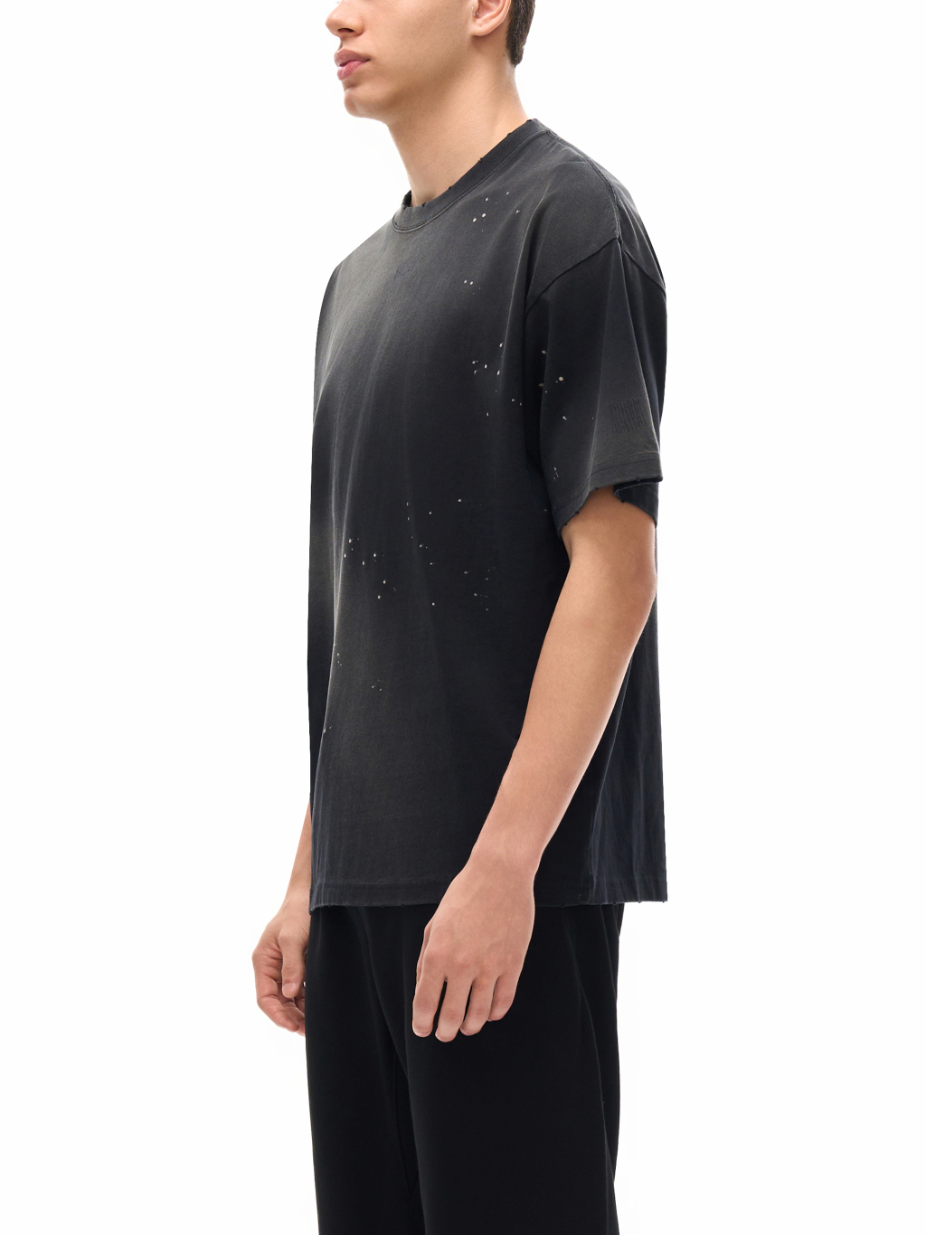 Sunfade Paint Splatter Hand-Frayed T-Shirt – Vintage Streetwear | Tapstitch-4