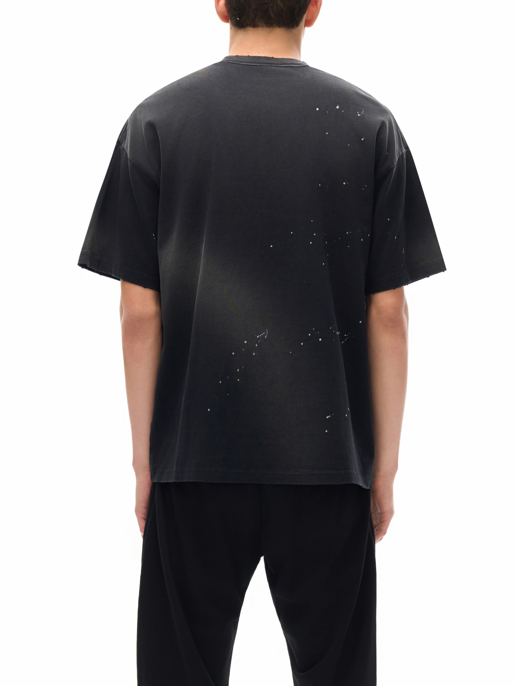 Sunfade Paint Splatter Hand-Frayed T-Shirt – Vintage Streetwear | Tapstitch-5
