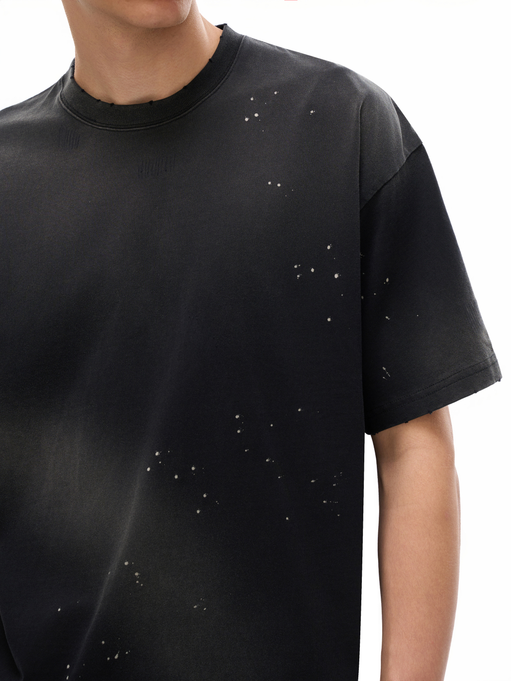 Sunfade Paint Splatter Hand-Frayed T-Shirt – Vintage Streetwear | Tapstitch-7