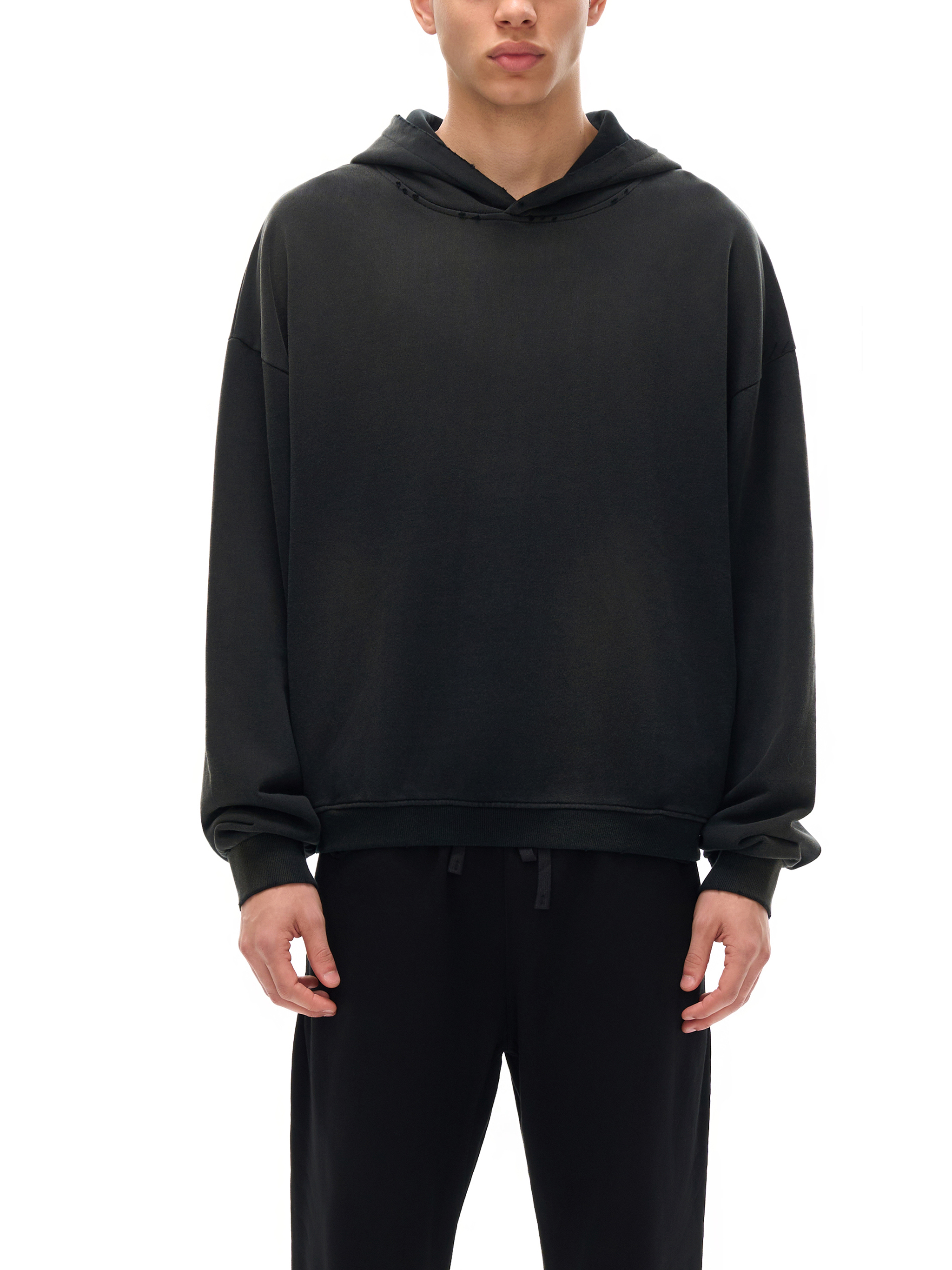 ATTENTIONROWのSolid Curve Tunnel Oversized Fit Setup Hoodie MUSINSA | ATTENTIONROW CURVE TUNNEL PIGMENT OVERSIZED SETUP
