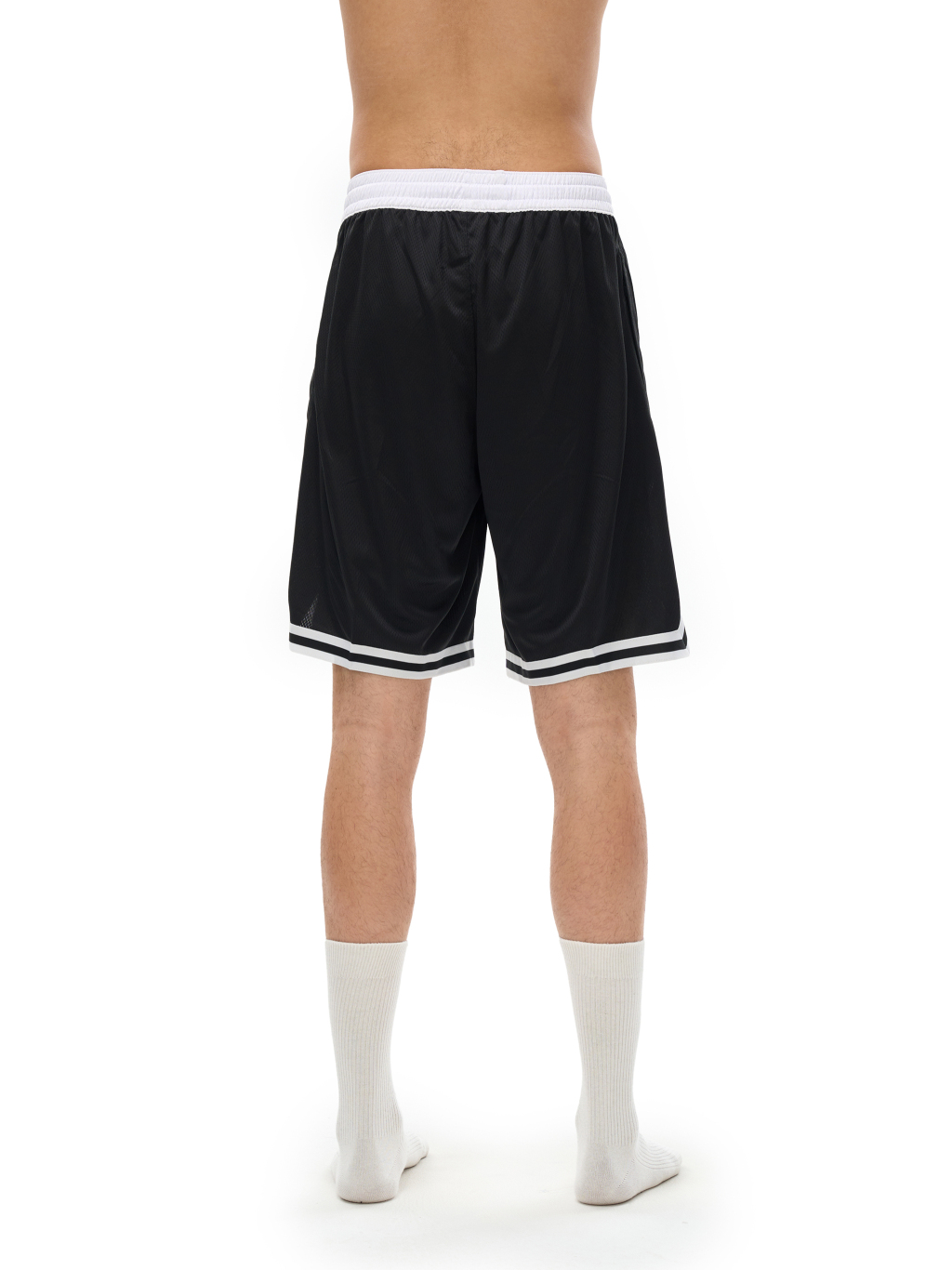 Stripe Trim Basketball Shorts – Custom Basics | Tapstitch-6