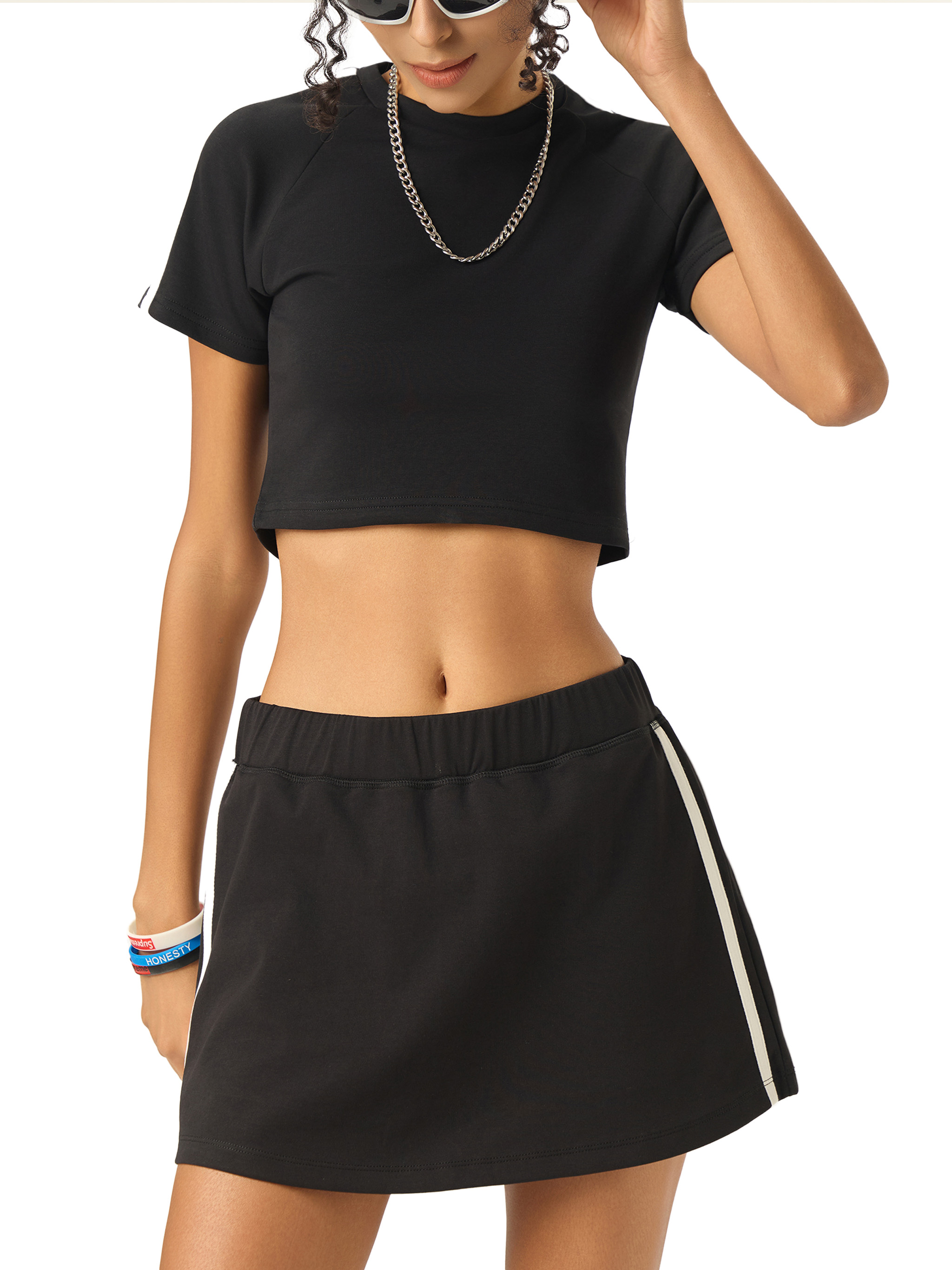 Cooling Performance Crop Top – Activewear | Tapstitch