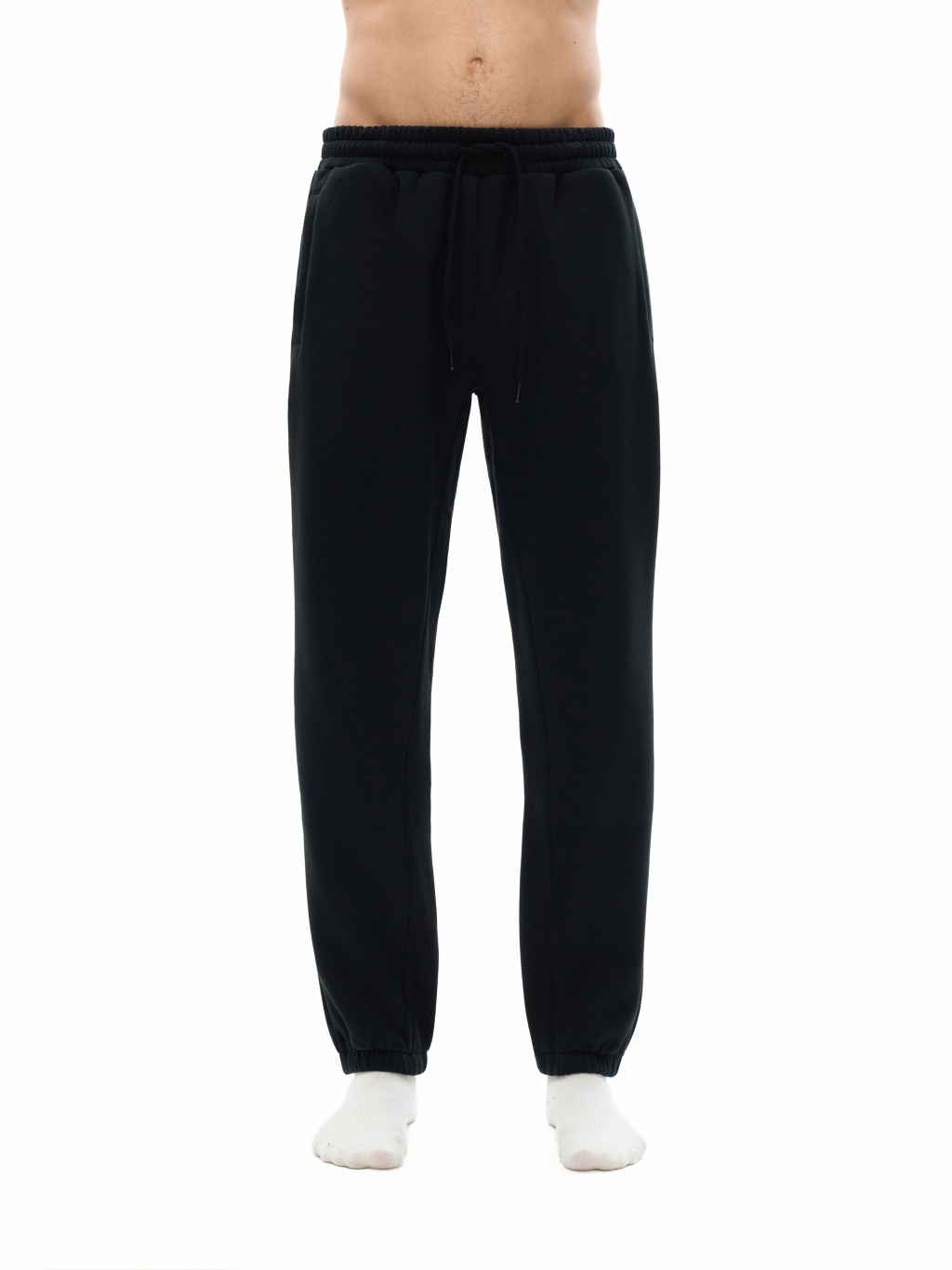 Streetwear Unisex Fleece Joggers - Print On Demand | HugePOD - Print On Demand-3