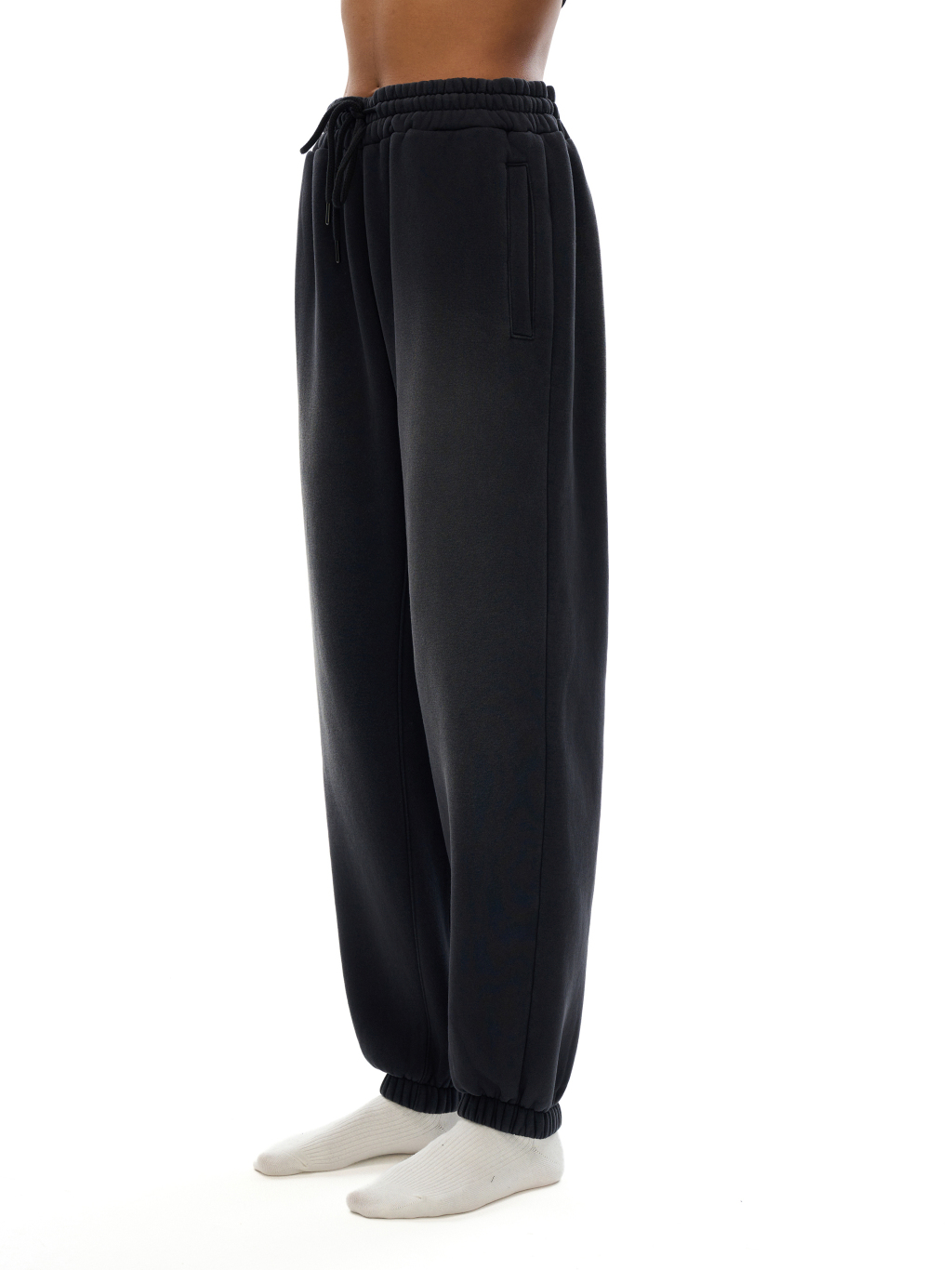 Fleeced Jogger Sweatpants – Custom Basics | Tapstitch-4