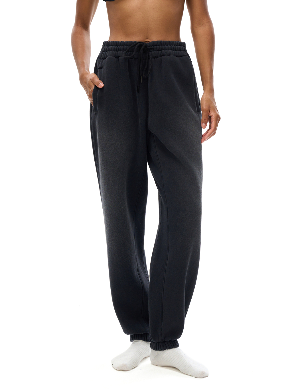Fleeced Jogger Sweatpants – Custom Basics | Tapstitch-6